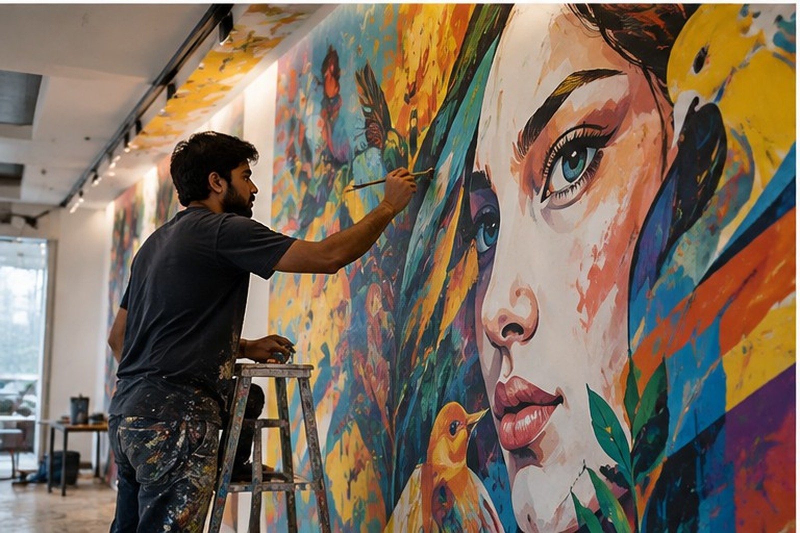 Large-Scale Mural Execution